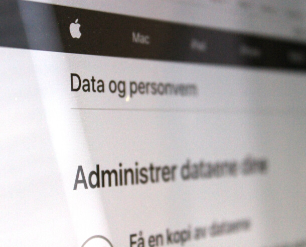 På denne nettsiden kan du se hvilken info Apple har lagret om deg
